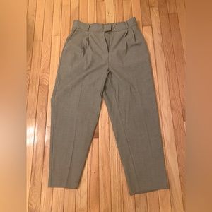 Gray trousers